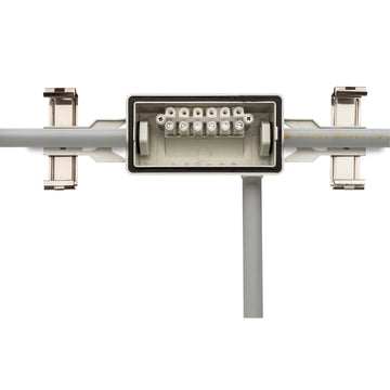 Luminario estanca de emergencia HERMETIC XL 60cm 1330lm a 2200lm (modos permanente / no permanente) autonomía 1.5hr