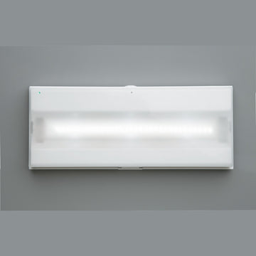 Luminario de emergencia EXTRAPLANA para sobreponer flujo lumínico 90lm a 400lm, autonomía 1.5hr a 3hr de Normalux