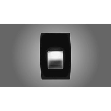 Luminario de cortesía forma diamante para empotrar en muro 2W 3000K de iLumileds