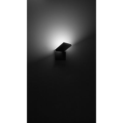 Luminario cuadrado giratorio (360°) para sobreponer en muro 10W luz difusa color neutro cálido (3000K) de iLumileds