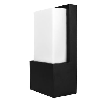 Luminario rectangular con efecto de luz simétrico para muro 10W 3000K de iLumileds