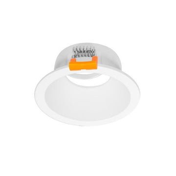 Downlight redondo profundo de bajo deslumbramiento fabricado en aluminio para MR16 incluye conector GU5.3 de iLumileds