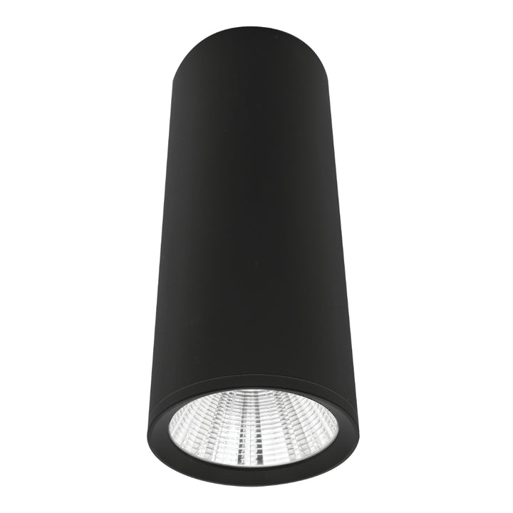 Luminario cilíndrico 20cm 10W 38° para sobreponer color de luz neutro cálido de iLumileds