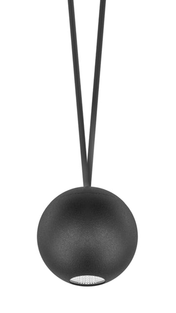 Luminario Persea Tri para suspender con 3 cuerpos esféricos 12w 38° luz cálida 100-240V de iLumileds