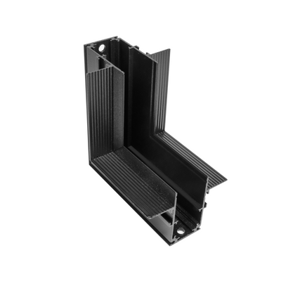 Kit de cople acabado negro, angulo 90°, conexión vertical, incluye barras de metal y tornillos para riel ILUTMAG6246EMP