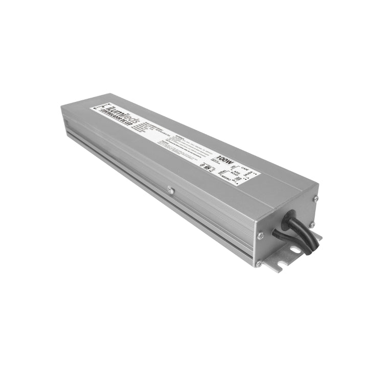 Fuente de poder atenuable 100W (80W máx.) 24V cc para exteriores IP67 compatible con 5 modos: TRIAC, 0-10V, 1-10V, PWM y potenciómetro de iLumileds