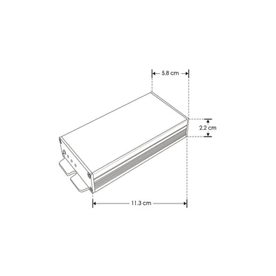 Driver de emergencia para luminarios LED, 3-40 Watts, batería de respaldo hasta 120 minutos, entrada 85-265V ca salida 3-75V cc 60mA, para interiores de iLumileds