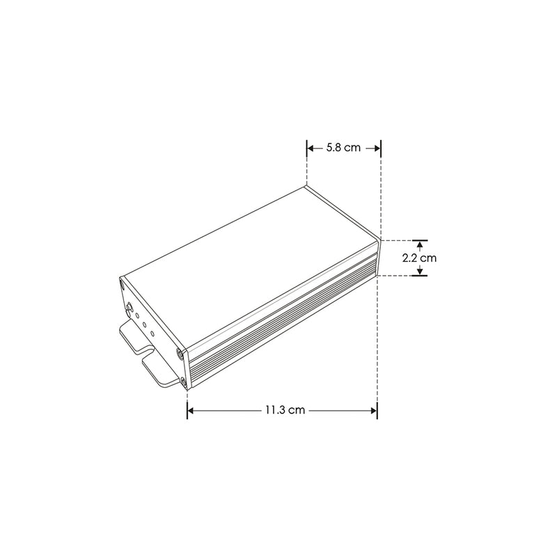 Driver de emergencia para luminarios LED, 3-40 Watts, batería de respaldo hasta 120 minutos, entrada 85-265V ca salida 3-75V cc 60mA, para interiores de iLumileds