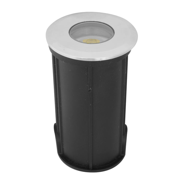 Luminario subacuático IP68 fabricado en acero inoxidable AISI 304 1.5W 24° 3000K 12V con housing incluido de iLumileds