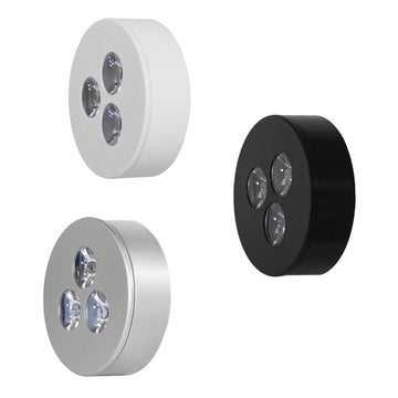 Luminario para empotrar o sobreponer 3W 45° opción de color de luz 3-12V cc 350mA (requiere driver HYLED350MA03SN o ILUK300MA03W) de iLumileds