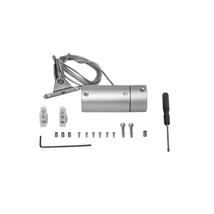 Kit de cople para suspender y unir tira de LED tipo NEON, aluminio acabado natural de iLumileds