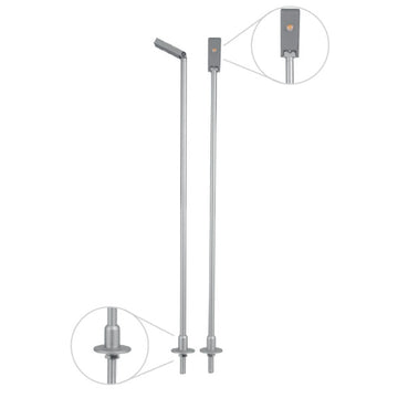 Luminario ajustable para vitrina 3w 3-12Vcc 4100K de 51cm recortable hasta 10cm CRI:90 de iLumileds