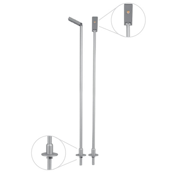 Luminario ajustable para vitrina 3w 3-12Vcc 4100K de 51cm recortable hasta 10cm CRI:90 de iLumileds