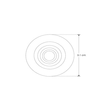 Luminario redondo dirigible LED de techo 3W 120° opciones color de luz, 100-240V de iLumileds
