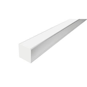 Kit de perfil de alumino SIN MICA ILUPA2404COKIT. -L:2m A:2.6cm Al:2.6m- para tiras LED o tarjetas de LED recomendadas, incluye 2 tapas laterales y 2 grapas de sujeciónde iLumileds