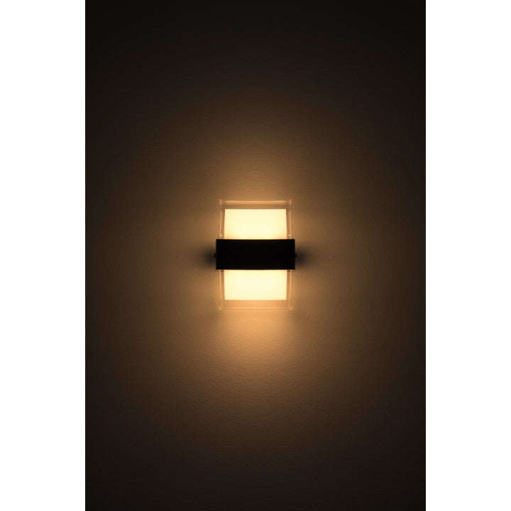 Luminario arbotante exterior circular doble salida 10W de iLumileds