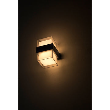Luminario arbotante exterior circular doble salida 10W de iLumileds