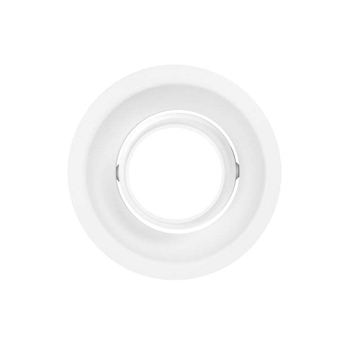 Portalámpara para MR16 dirigible con snoot fabricado en policarbonato, incluye base GU10 de iLumileds