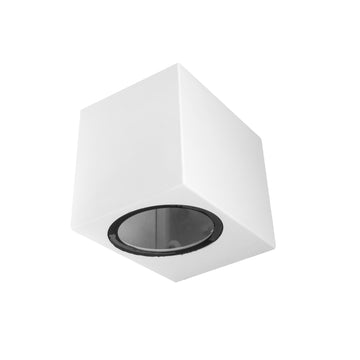 Arbotante cuadrado de policarbonato para MR16 (base GU10) luz directa de iLumileds