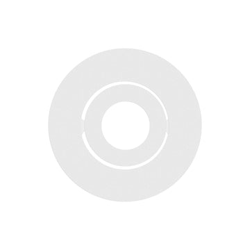 Portalámpara para MR11 plano dirigible de policarbonato, incluye base MR11 de iLumileds