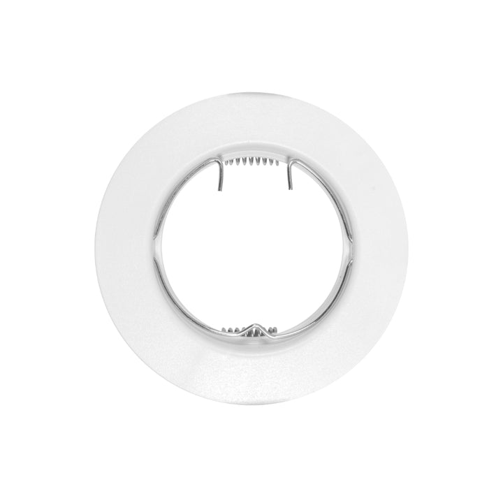 Portalámpara para MR16 plano fijo de policarbonato, incluye base GU5.3 de iLumileds