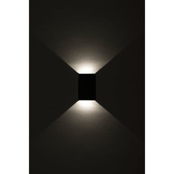 Arbotante rectangular de policarbonato 4W luz directa / indirecta de iLumileds