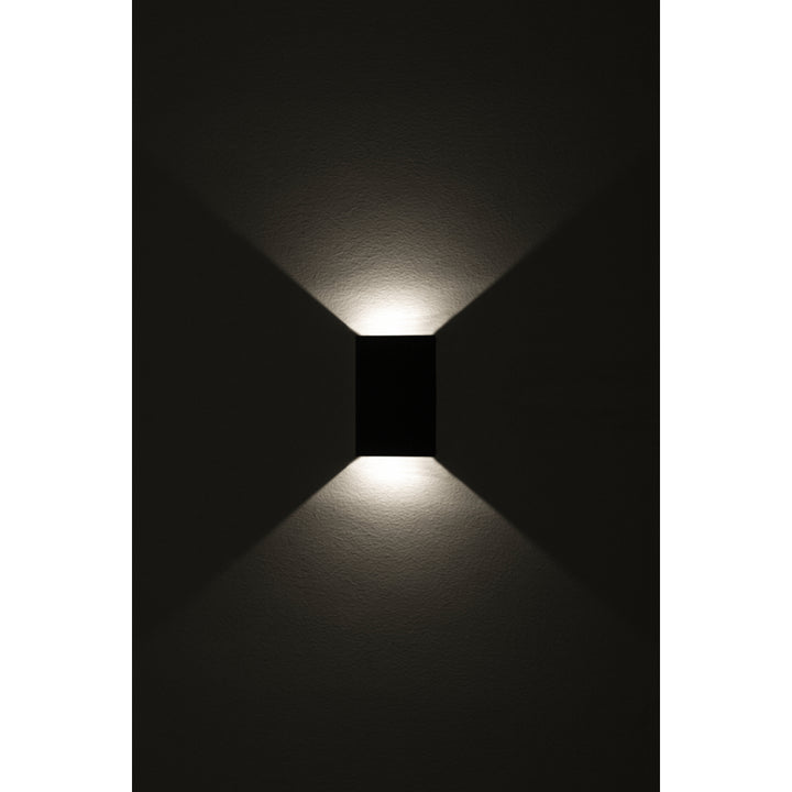 Arbotante rectangular de policarbonato 4W luz directa / indirecta de iLumileds