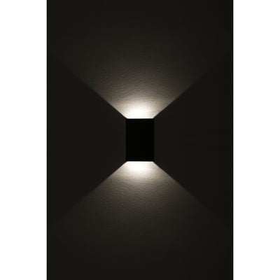 Arbotante rectangular de policarbonato 4W luz directa / indirecta de iLumileds