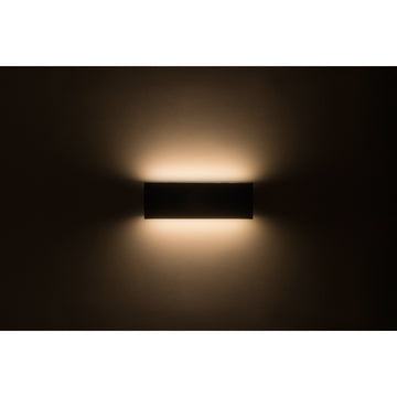 Arbotante rectangular de policarbonato 8W luz directa / indirecta de iLumileds
