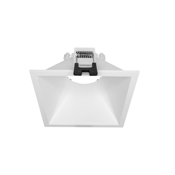 Downlight de policarbonato tipo bafle cuadrado de bajo deslumbramiento para lámpara MR16 de iLumileds