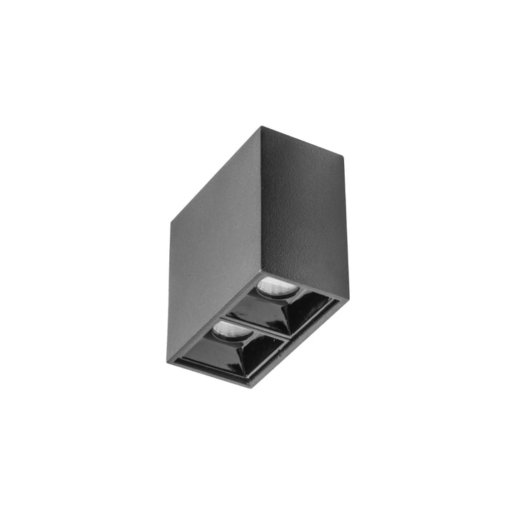 Downlight sobreponer Rectangular Puntual dos cuerpos ópticos 4W 30° CRI:90 de iLumileds