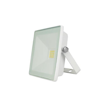 Reflector LED plano 20W 120° fabricado en aluminio acabado negro, luz cálida 3000K de iLumileds