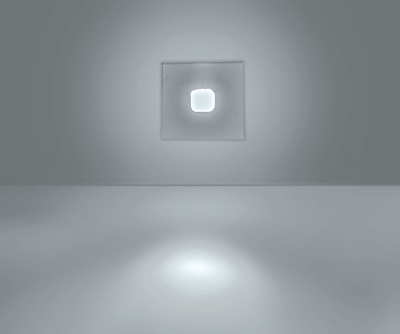 Luminario de cortesía cuadro de luz para empotrar en muro 2.5W color de luz (3000K) de iLumileds