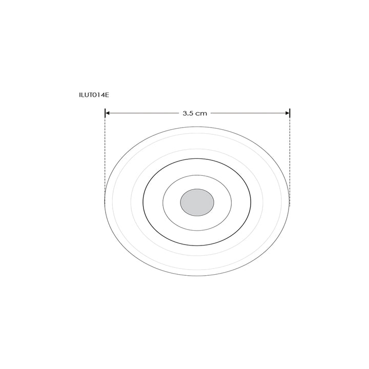 Mini Downlight dirigible LED 2.5W 15° Neutro Cálido (3000K) 85-265V de iLumileds