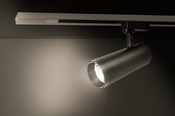 Proyector para riel 12W 35° acabados negro o blanco, luz Neutro Cálido o Neutro 85-265V de iLumileds