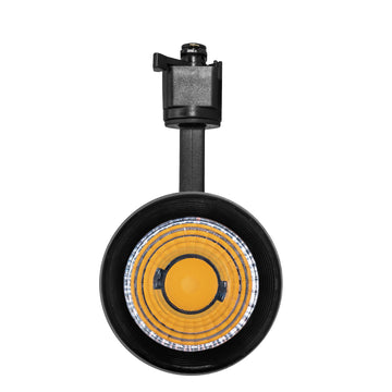 Proyector para riel 12W 35° acabados negro o blanco, luz Neutro Cálido o Neutro 85-265V de iLumileds