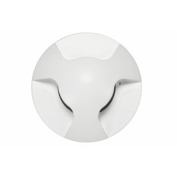 Luminario circular de cortesía triple salida de luz para empotrar en muro 2.5W luz cálida (3000K) de iLumileds