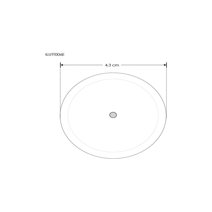 Downlight 2.5W óptica 90° color de Luz Neutro Cálido (3000K) 85-265V de iLumileds