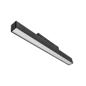 Luminario lineal tipo flood 10W 48V 3000K para riel magnético de iLumileds