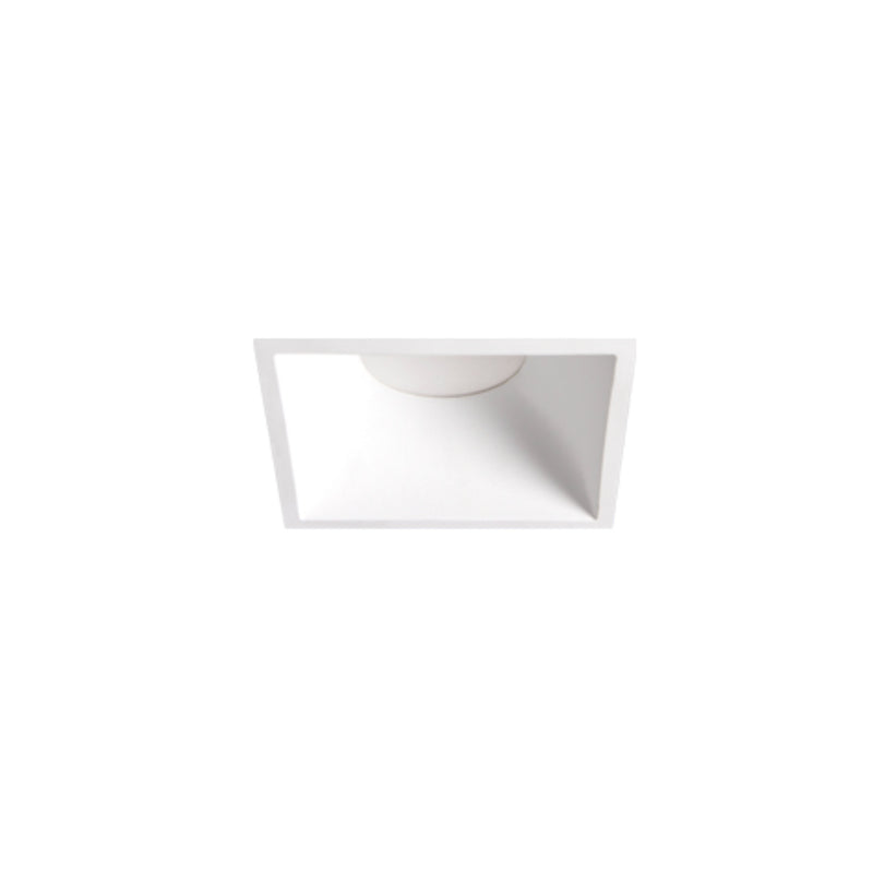 Downlight cuadrado KOMBIC 100 SQ 2000, 13.4 W, 67°, acabado blanco, color de luz neutro cálido o neutro de LAMP