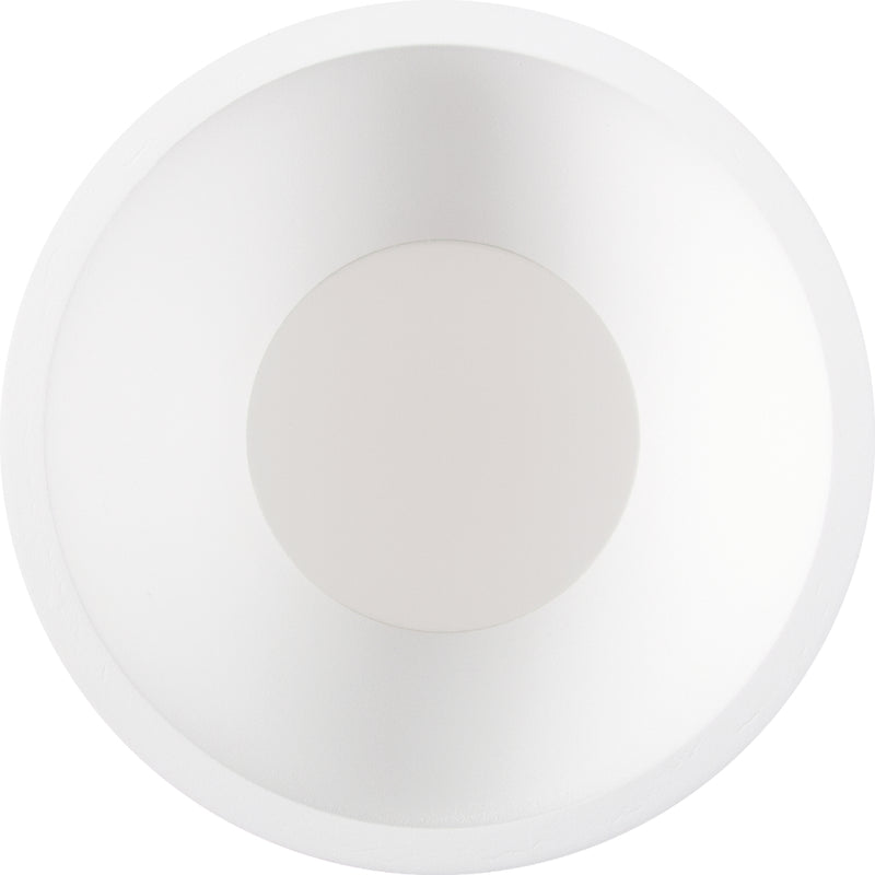 Downlight redondo KOMBIC 150 RD 2000 fijo, 13.7w, 65.6°, acabado blanco, color de luz neutro cálido o neutro de LAMP.