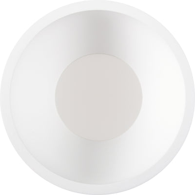 Downlight redondo KOMBIC 100 RD 2000, 13.4 Watts, 67°, acabado blanco, color de luz neutro cálido o neutro de LAMP.