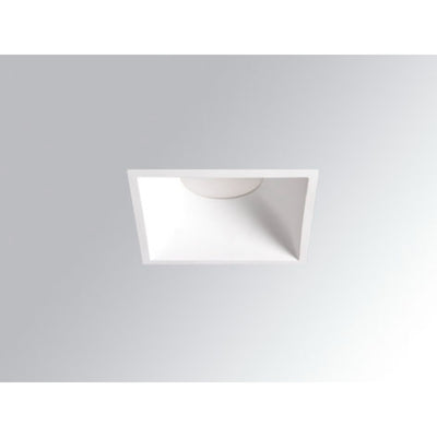 Downlight cuadrado KOMBIC 100 SQ 2000, 13.4 W, 67°, acabado blanco, color de luz neutro cálido o neutro de LAMP