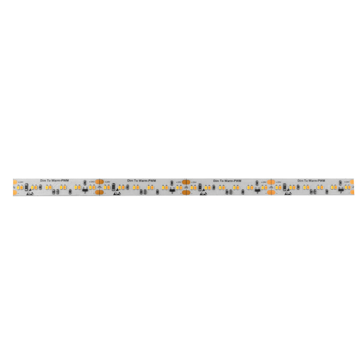 Tira LED para interiores Dim to Warm (de 1800K a 3500K al atenuarse) 24Vcc 21.2W/m 240 chips/m 2216 rollo con 5m de iLumileds