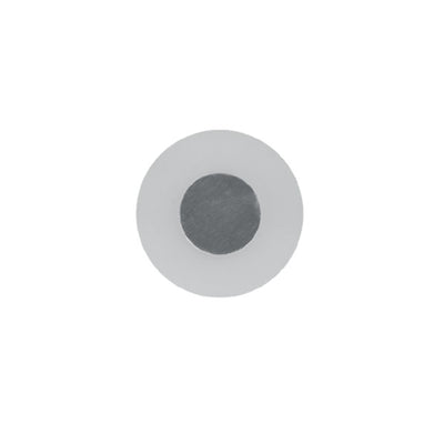 Luminario circular de cortesia LED para empotrar en muro luz perimetral 1W Color de luz blanco cálido (3000K) 100-240V de iLumileds