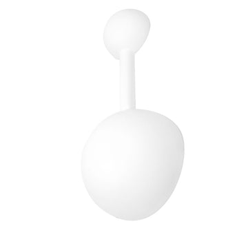 Luminario doble esfera con una salida de luz indirecta simétrica para muro 7W 3000K de iLumileds