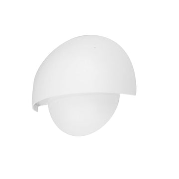 Luminario doble semicírculo para muro 10W luz cálida de iLumileds