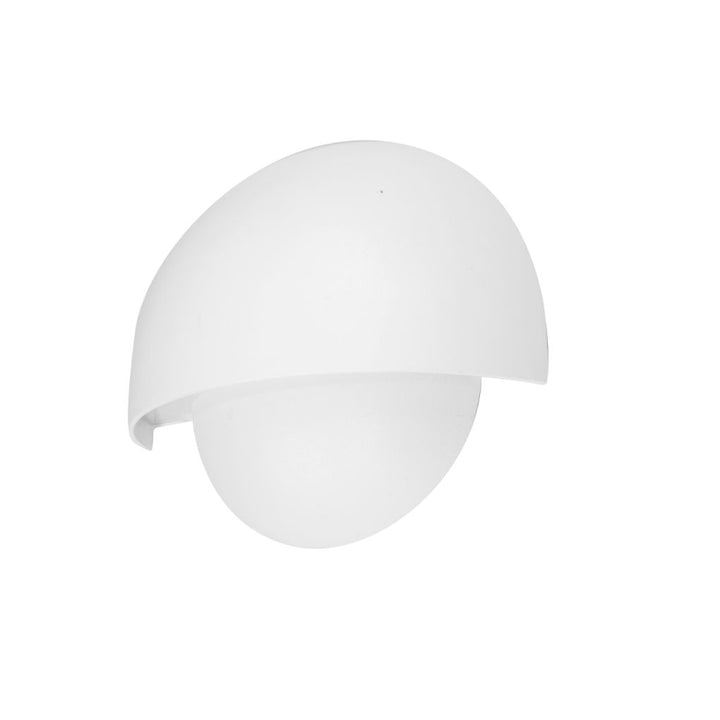 Luminario doble semicírculo para muro 10W luz cálida de iLumileds