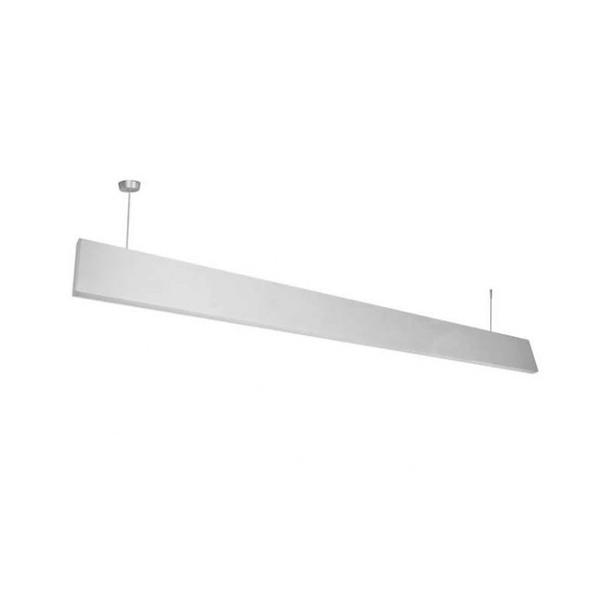 Luminario linear LED para suspender 40W 4100K 100-277V A.F.P. 120cm luz directa / indirecta de iLumileds (opciones de interconexión)