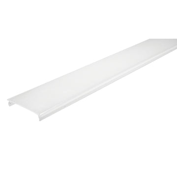 Mica difusa para perfil de aluminio ILUPA3551UGRC, rectangular 2m de iLumileds (No se vende individual)